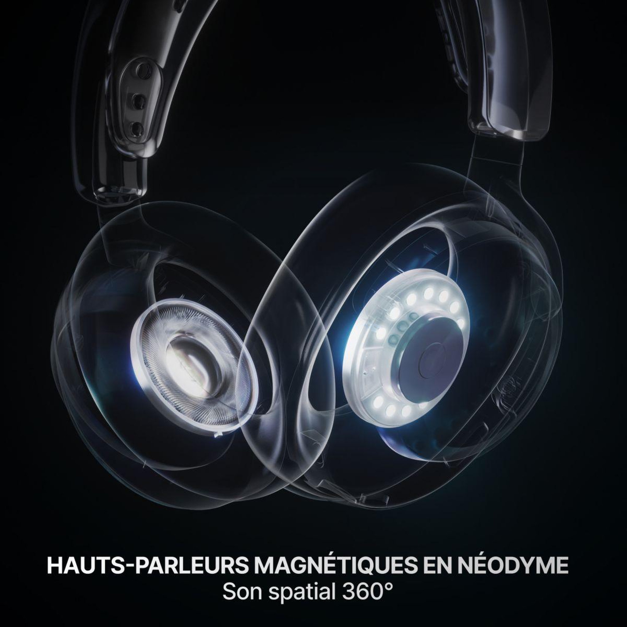Voir la diapositive 2 : STEEL SERIES Casque gamer Arctis Nova 7 Gen 2 Noir