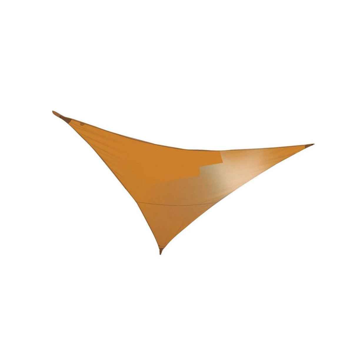 Jardiline Voile d'ombrage triangulaire SERENITY -  5 x 5 x 5 m - Mangue - Jardiline