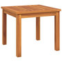 Voir la diapositive 1 : VIDAXL Table basse 40x40x36 cm bois d'acacia massif