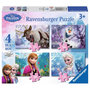 Voir la diapositive 1 : RAVENSBURGER RAVENSBURGER Disney Frozen Puzzle-Frozen, 4 in 1