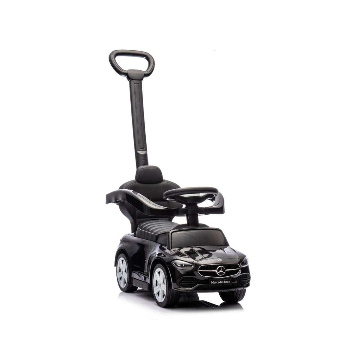 MILLY MALLY Porteur à pousser MERCEDES C-Class Deluxe Noir