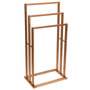 Voir la diapositive 4 : Bathroom Solutions Bathroom Solutions Porte-serviette Bambou avec 3 barres