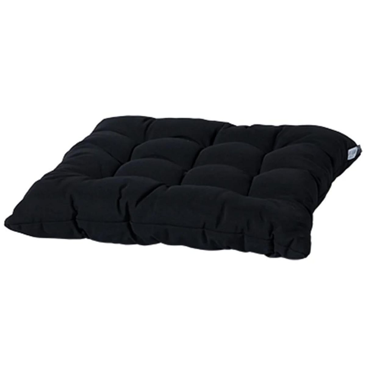 MADISON Madison Coussin de siege Panama 46x46 cm Noir