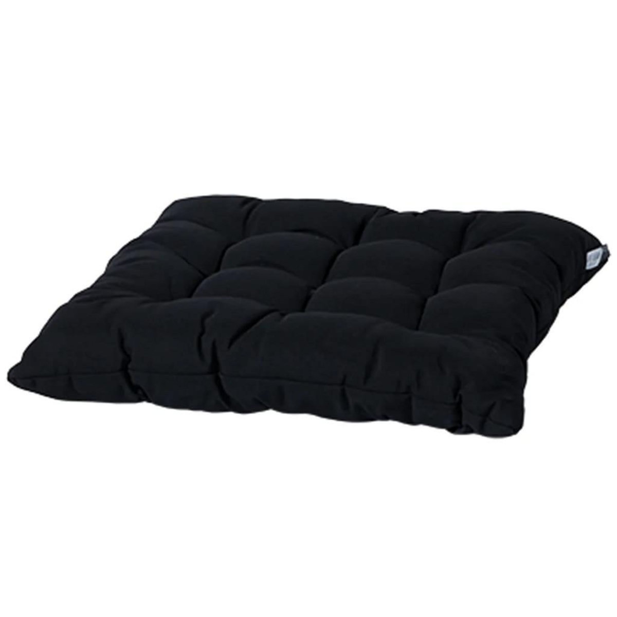 MADISON Madison Coussin de siege Panama 46x46 cm Noir