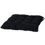 Voir la diapositive 3 : MADISON Madison Coussin de siege Panama 46x46 cm Noir