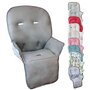 Voir la diapositive 1 : Monsieur Bébé Housse d'assise pour chaise haute bébé enfant gamme Ptit - Cléo
