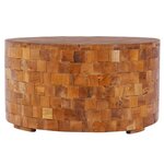 VIDAXL Table basse 60x60x35 cm Bois de teck massif