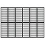 Voir la diapositive 3 : VIDAXL Cloison de separation pliable 6 panneaux 240x170 cm Noir