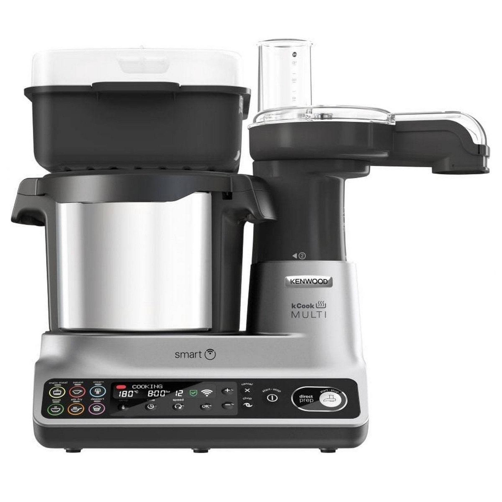 Voir la diapositive 5 : KENWOOD Robot cuiseur multifonctions 4,5l avec balance gris/noir - CCL455SI-1
