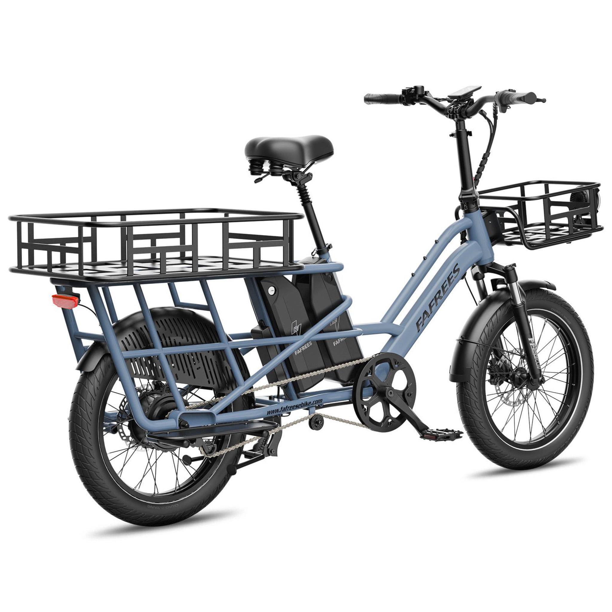 Voir la diapositive 6 : FAFREES Vélo utilitaire électrique fafrees ff20 cuv