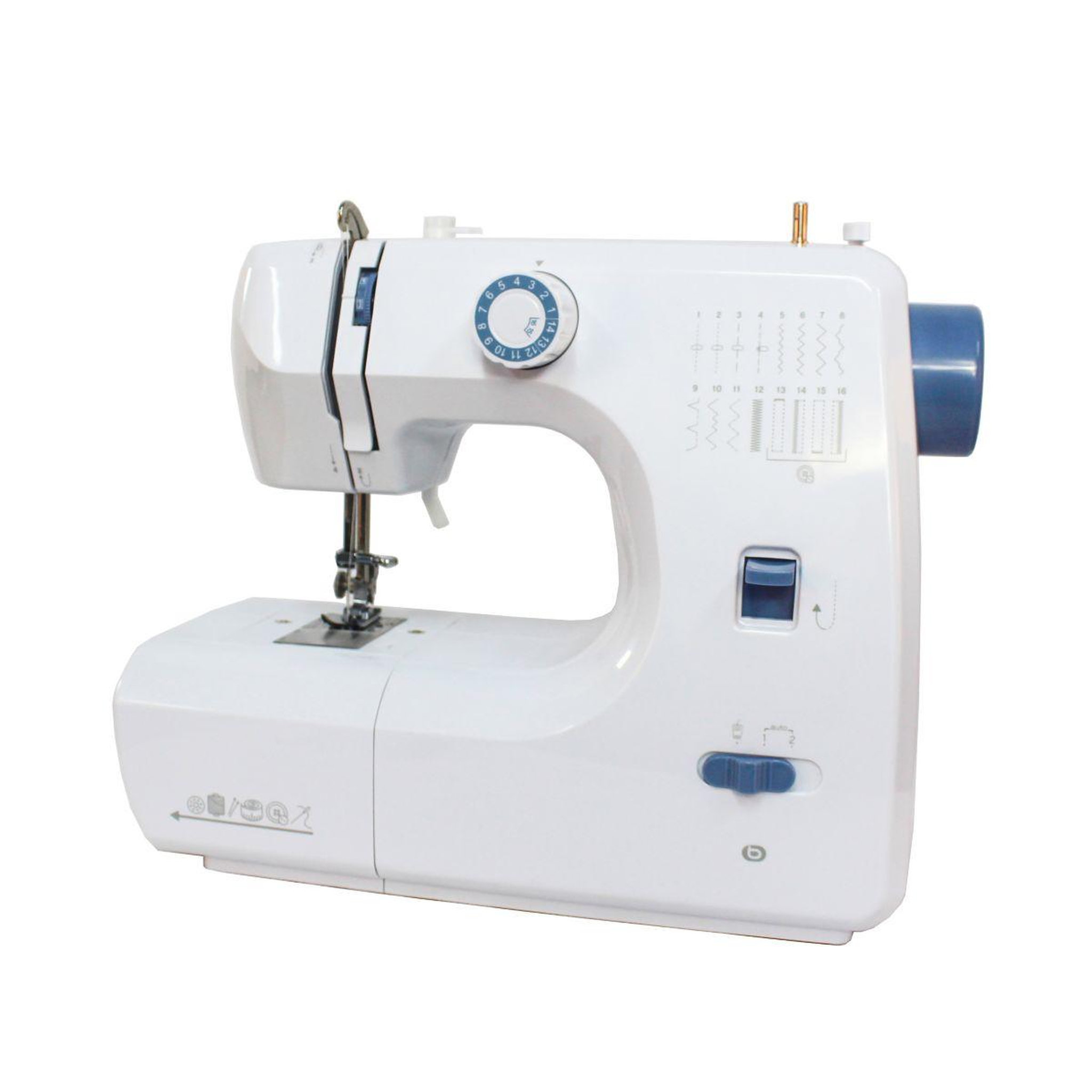 Voir la diapositive 1 : ESSENTIEL B Machine à coudre EMAC 1