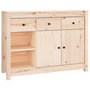 Voir la diapositive 2 : VIDAXL Buffet 100x35x74 cm Bois massif de pin
