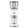 Voir la diapositive 2 : SMEG Moulin à café 130g 150w blanc - CGF11WHEU