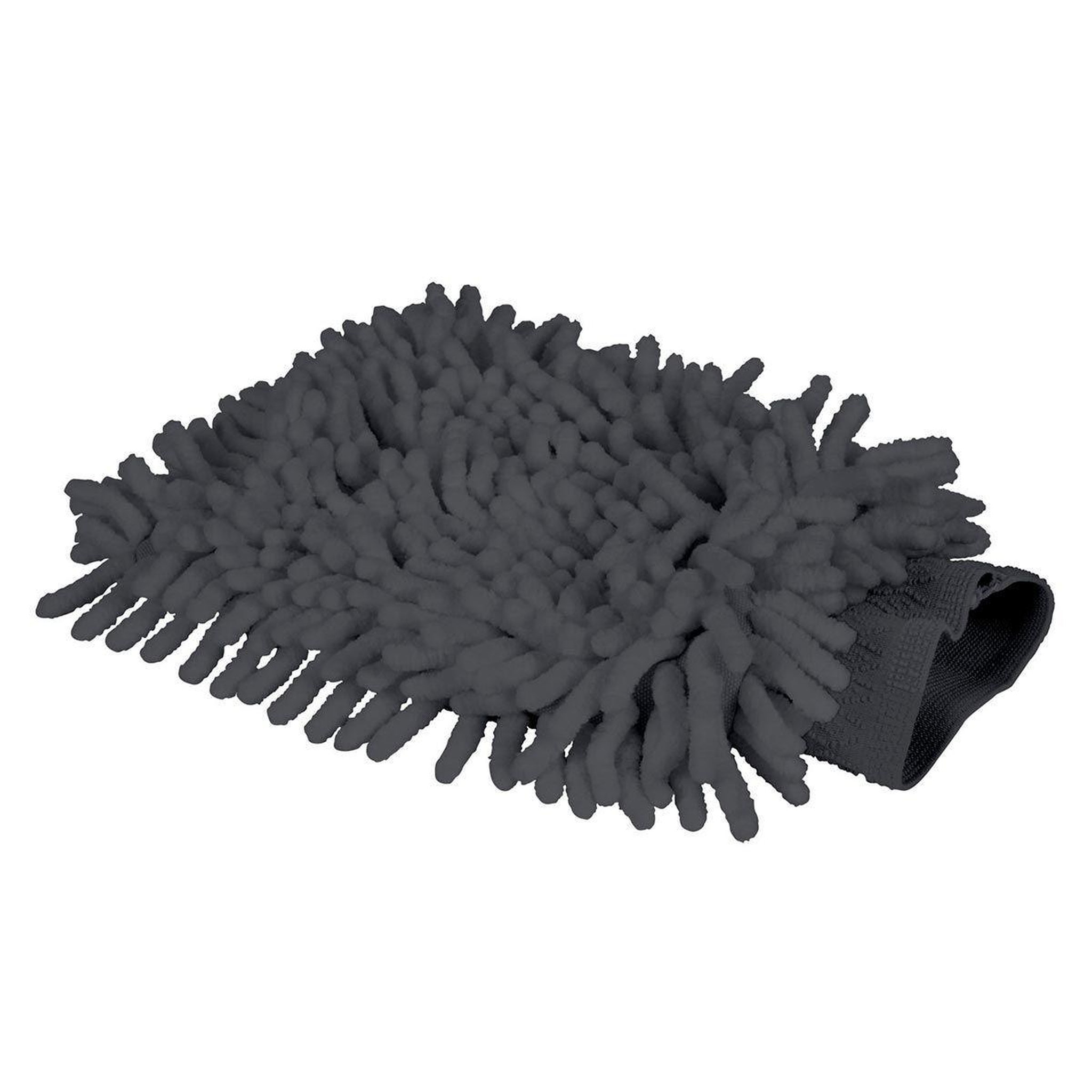 HOMEA Gant microfibre  chenille  23cm anthracite