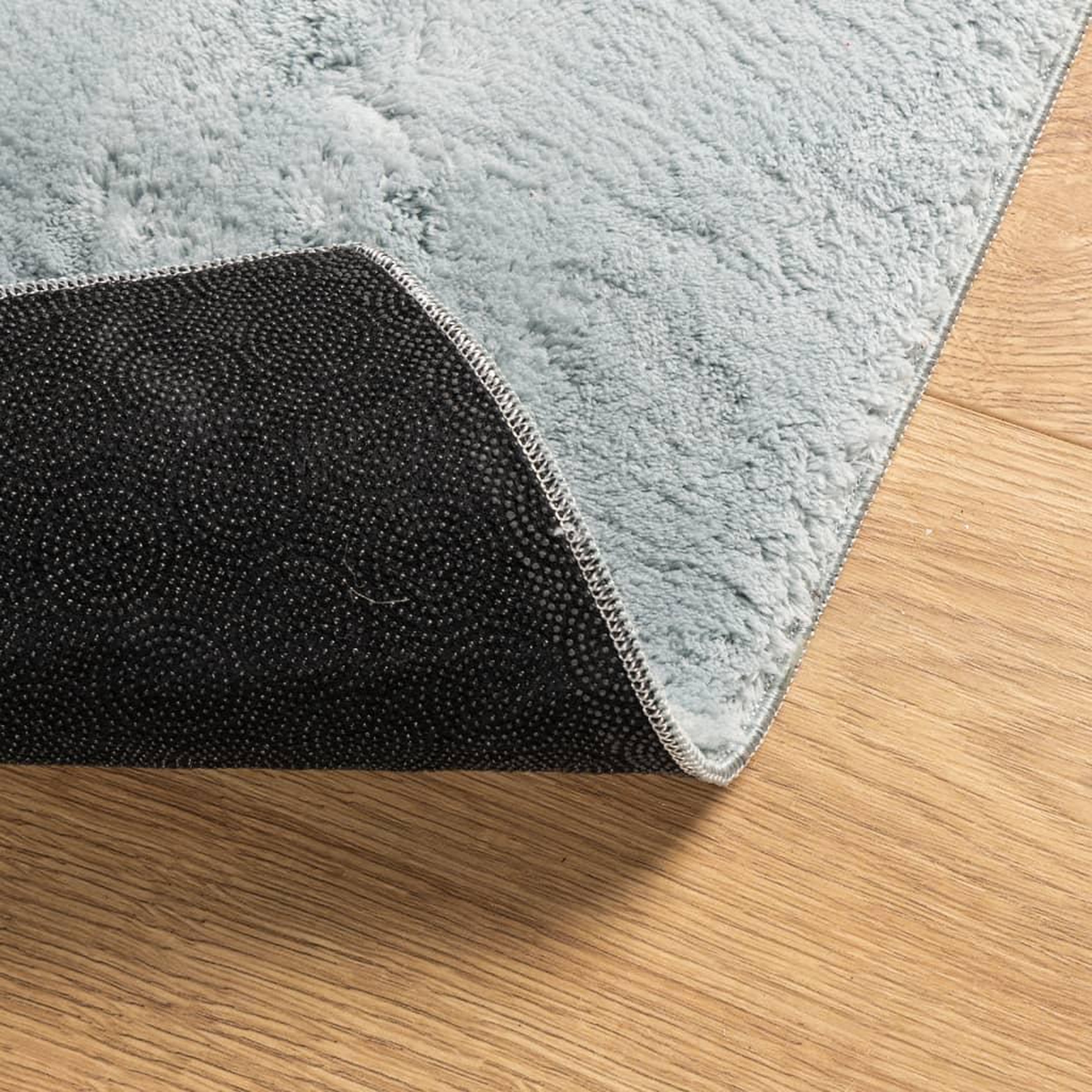 Voir la diapositive 5 : VIDAXL Tapis HUARTE a poils courts doux et lavable bleu 160x230 cm