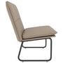 Voir la diapositive 4 : VIDAXL Banc Cappuccino 100x75x76 cm Similicuir