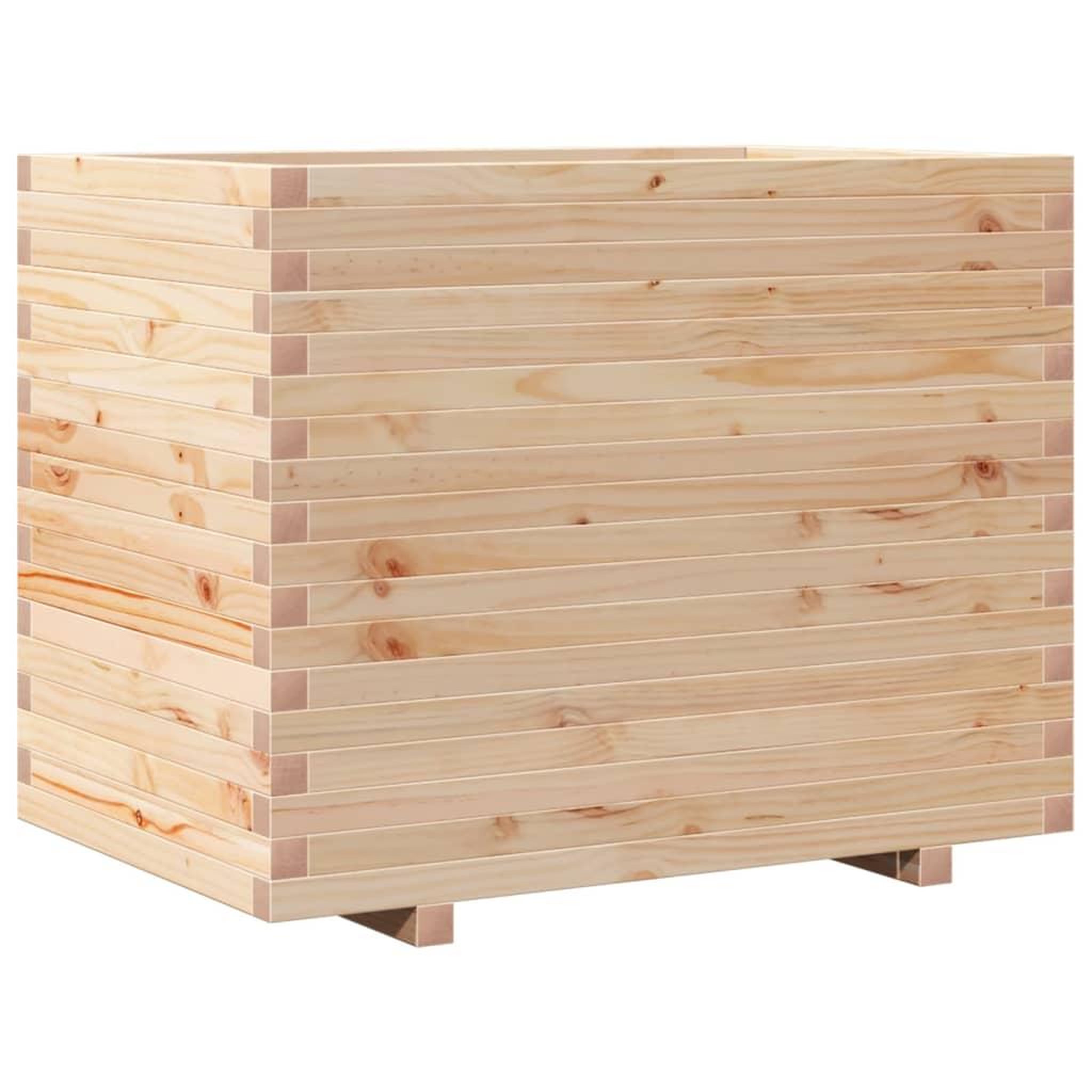Voir la diapositive 2 : VIDAXL Jardiniere 90x60x72 cm bois de pin massif