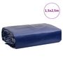 Voir la diapositive 6 : VIDAXL Bache bleu 1,5x2,5 m 600 g/m²