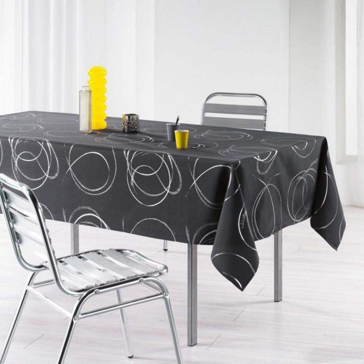 Paris Prix Nappe Antitache  Bully  150x240cm Anthracite
