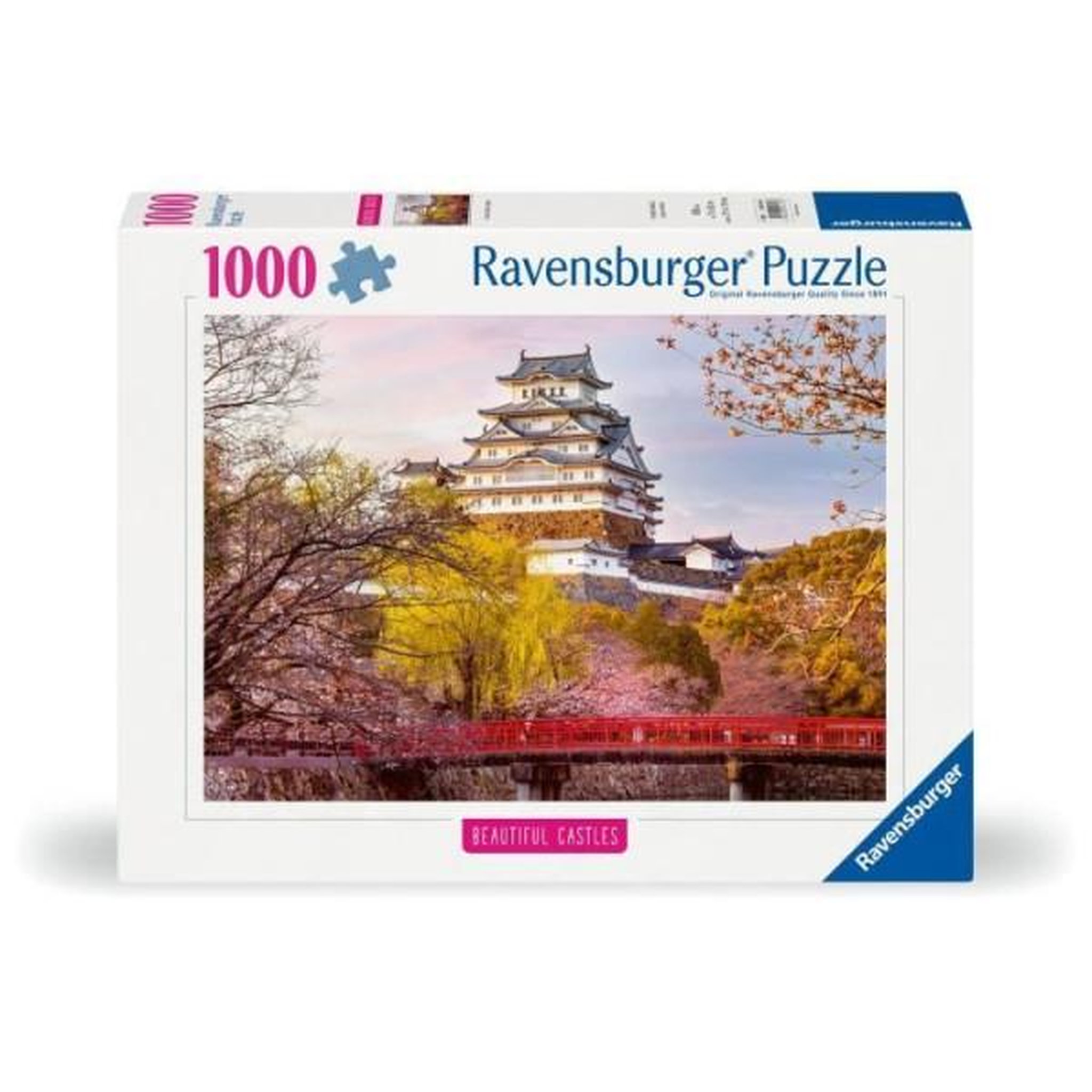 Voir la diapositive 3 : RAVENSBURGER Puzzle 1000 pieces château de himeji, japon, collection highlight, des 14 ans, château, 12001316, ravensburger