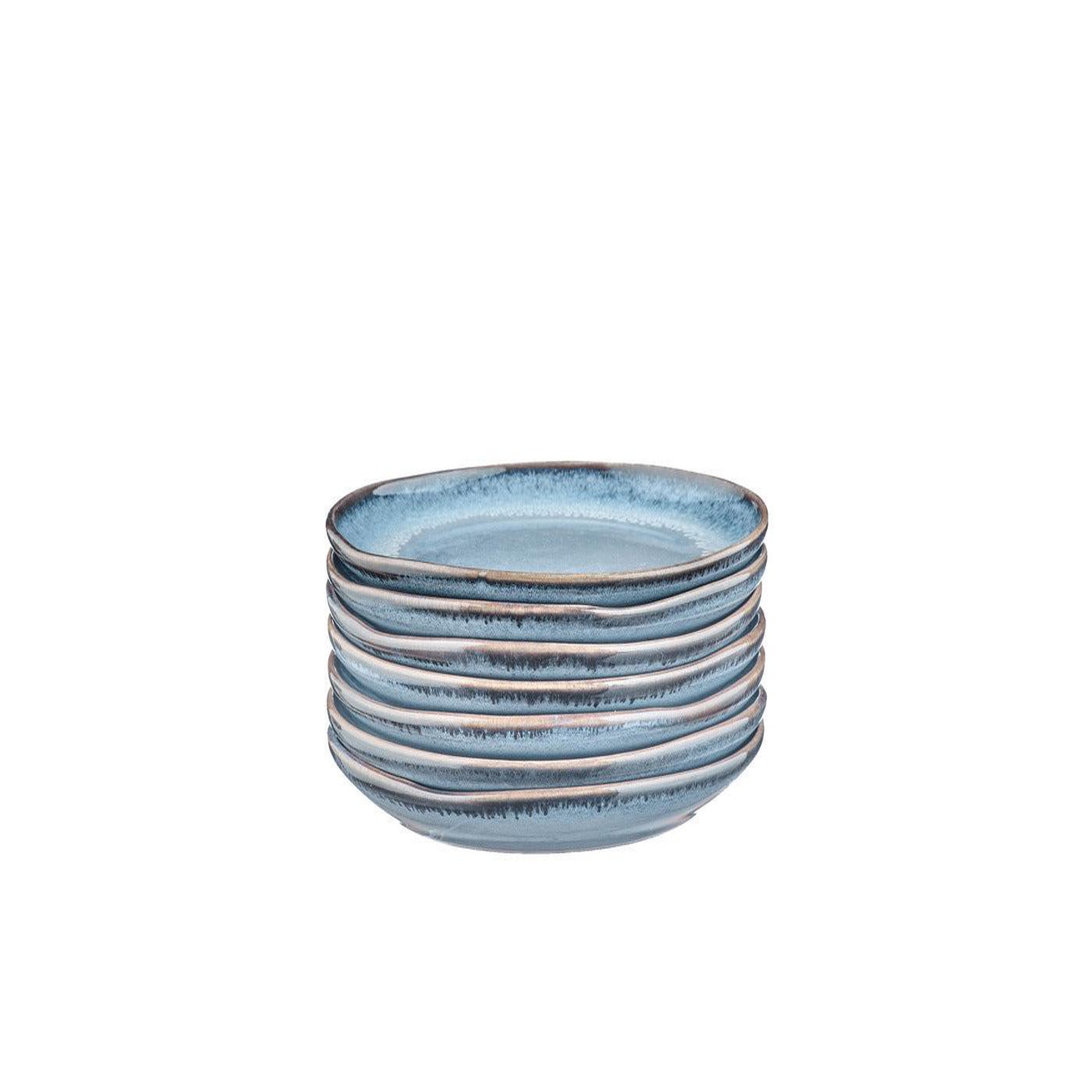 Voir la diapositive 3 : BJORN Assiette genesis ø16,5cm - 6 pièces - mer
