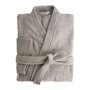 Voir la diapositive 1 : ACTUEL Peignoir kimono uni en coton 300gsm