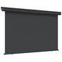 VIDAXL Auvent lateral de balcon 145x250 cm noir