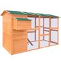 Voir la diapositive 1 : VIDAXL Poulailler  295 x 163 x 170 cm Bois