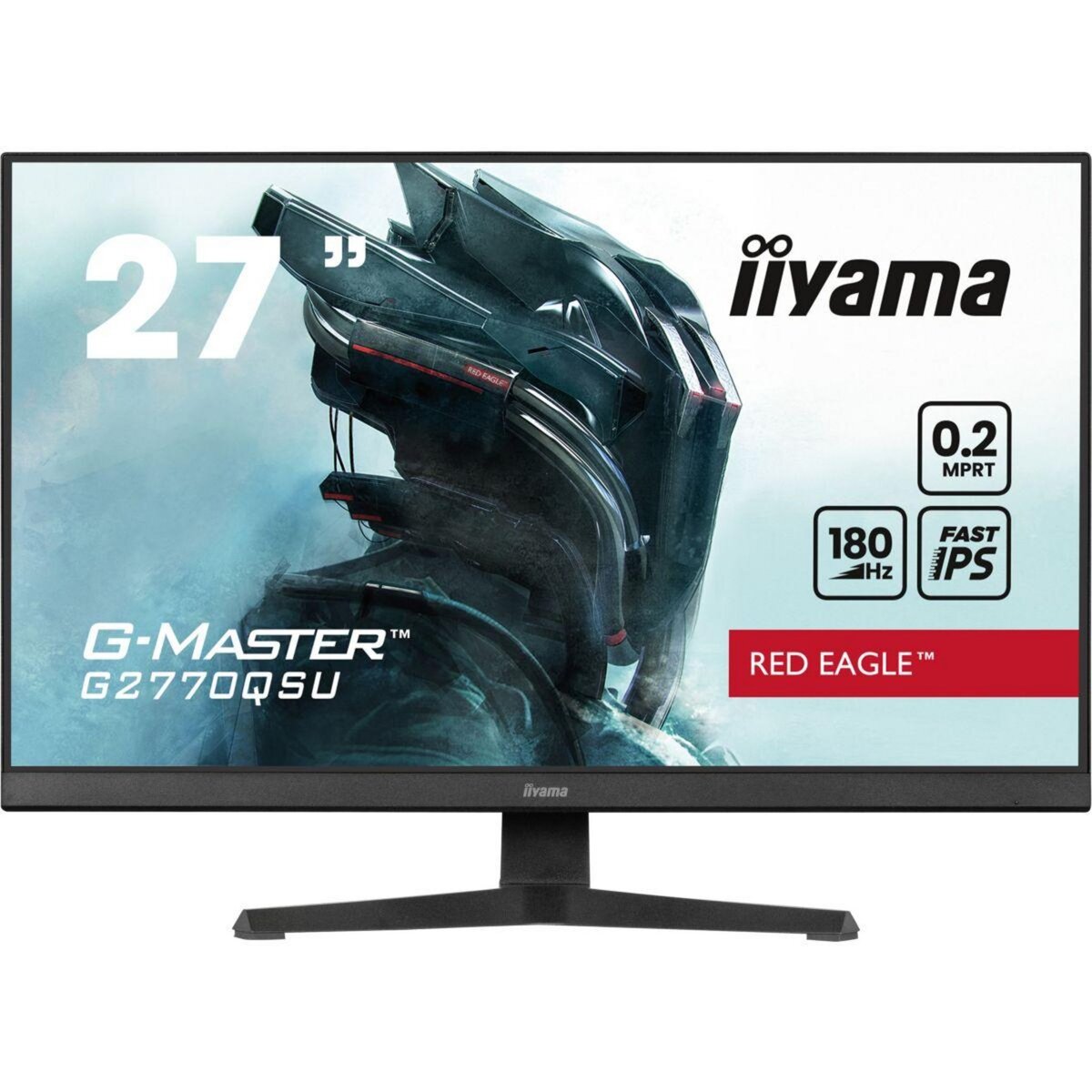 Iiyama Ecran PC Gamer G-MASTER G2770QSU-B6 27'' Plat IPS