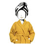 Voir la diapositive 2 : SOLEIL D'OCRE Peignoir en coton 500gr/m2 LAGUNE, par Soleil d'Ocre