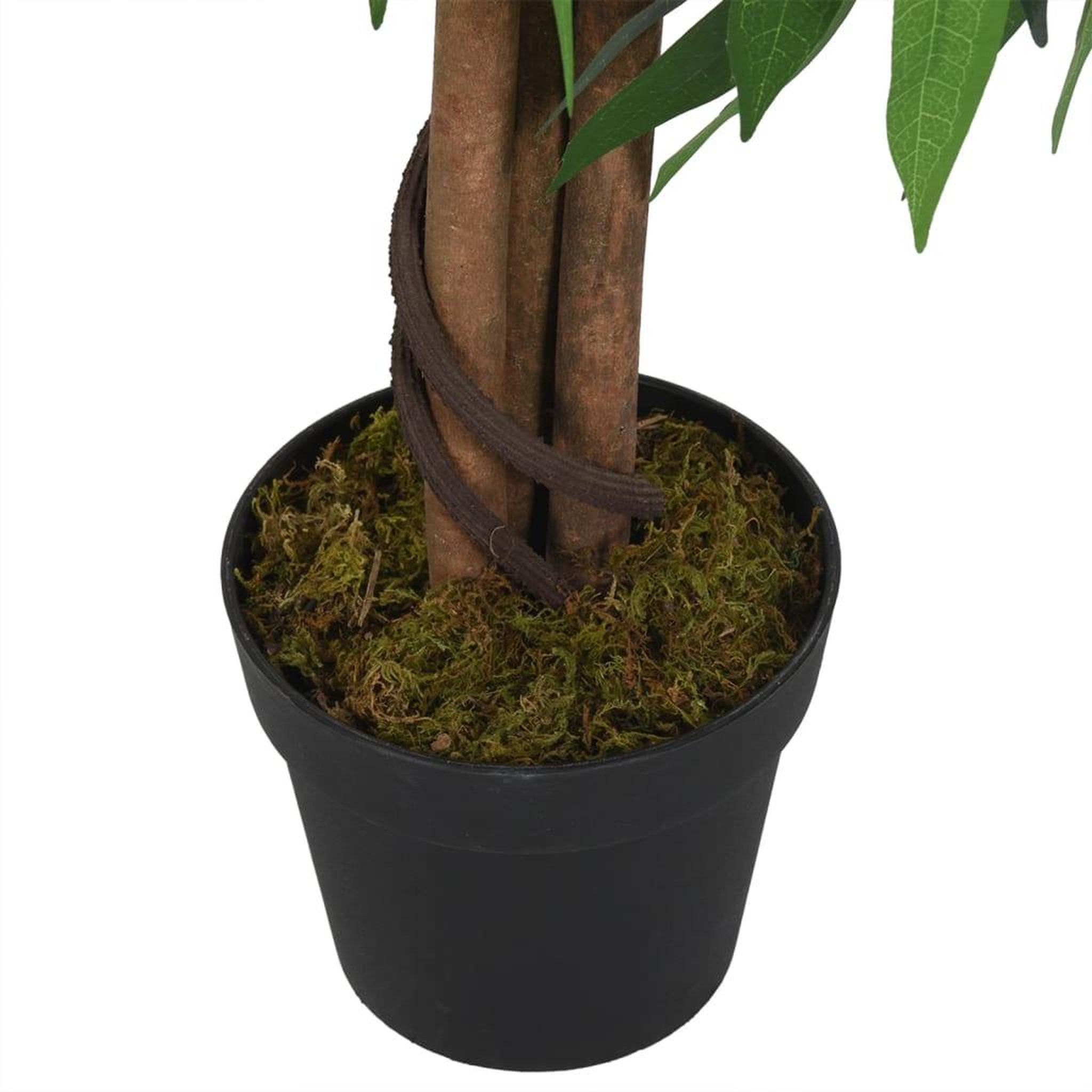 Voir la diapositive 4 : VIDAXL Manguier artificiel 300 feuilles 80 cm vert