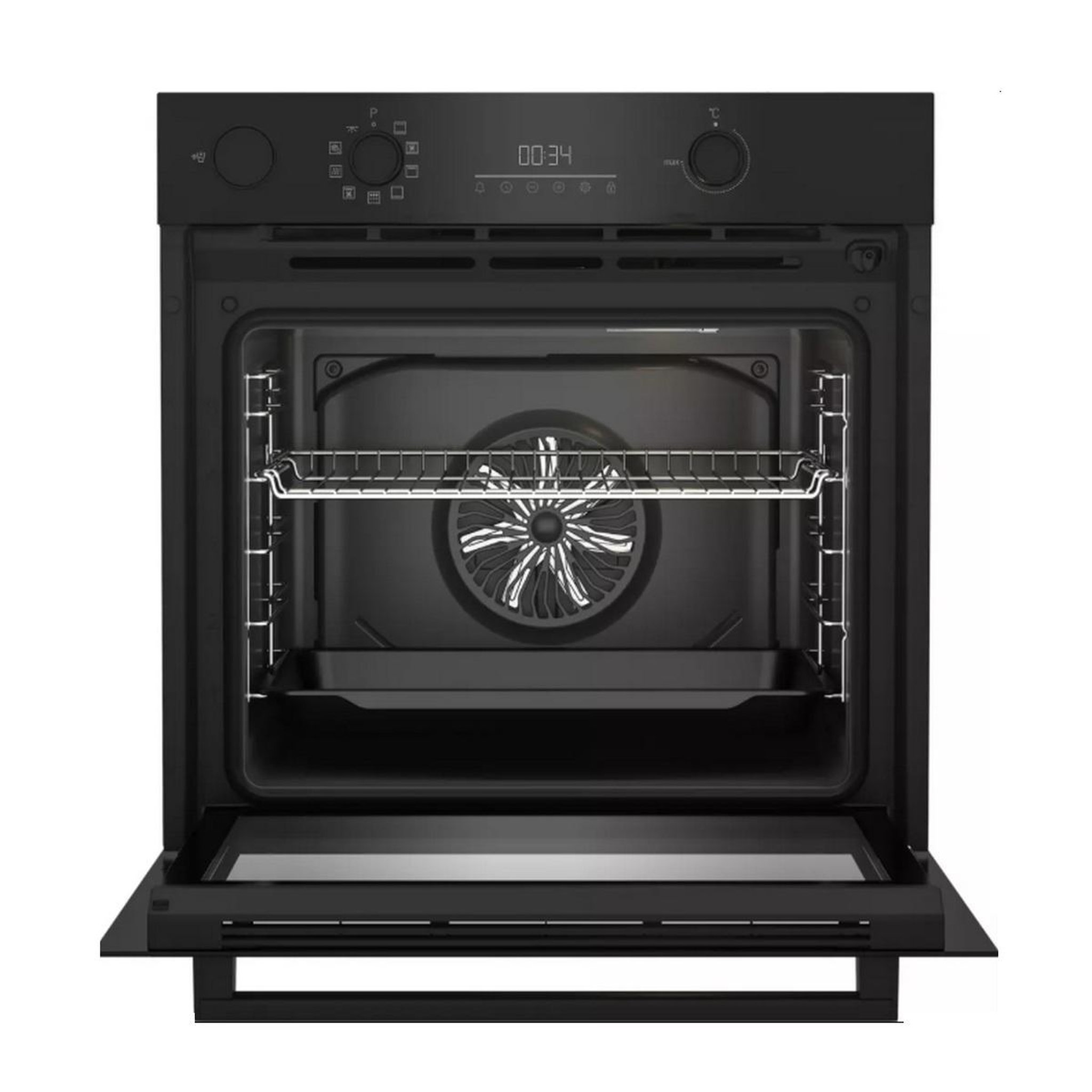 Voir la diapositive 3 : Beko Four intégrable multifonction 72l 60cm pyrolyse noir - bbis17301bmp