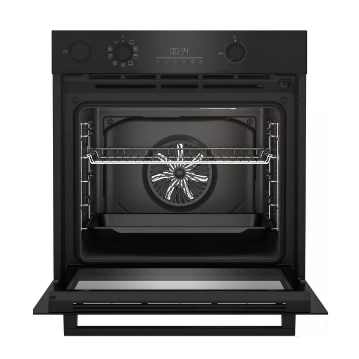 Beko Four intégrable multifonction 72l 60cm pyrolyse noir - BBIS17301BMP