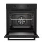 Voir la diapositive 3 : Beko Four intégrable multifonction 72l 60cm pyrolyse noir - BBIS17301BMP