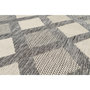 Voir la diapositive 2 : Paris Prix Tapis Tissé Géométrique à Poils Courts  Splash  Crème