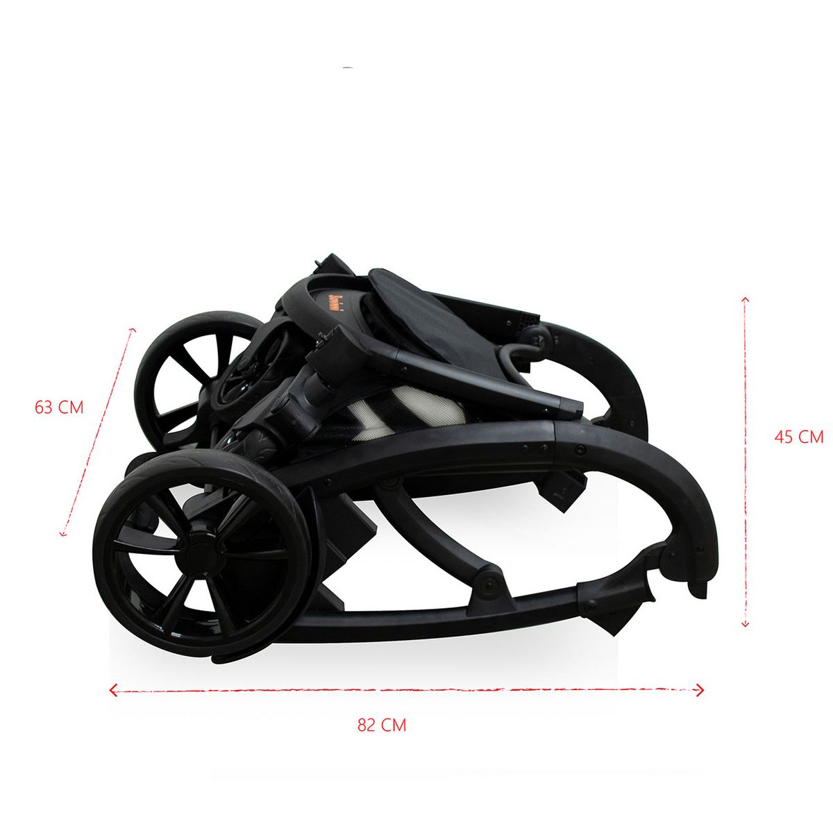 BANINNI Poussette double Doppy