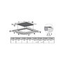 Voir la diapositive 4 : Samsung Table de cuisson à induction 60cm 3 feux 7200w noir - nz63r3727bk