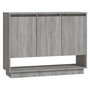 Voir la diapositive 2 : VIDAXL Buffet Sonoma gris 97x31x75 cm Bois d'ingenierie