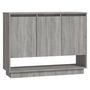Voir la diapositive 2 : VIDAXL Buffet Sonoma gris 97x31x75 cm Bois d'ingenierie