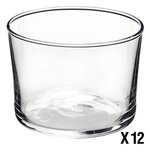 BORMIOLI ROCCO Lot de 12 verres à eau BODEGA 20 cl. Coloris disponibles : Transparent