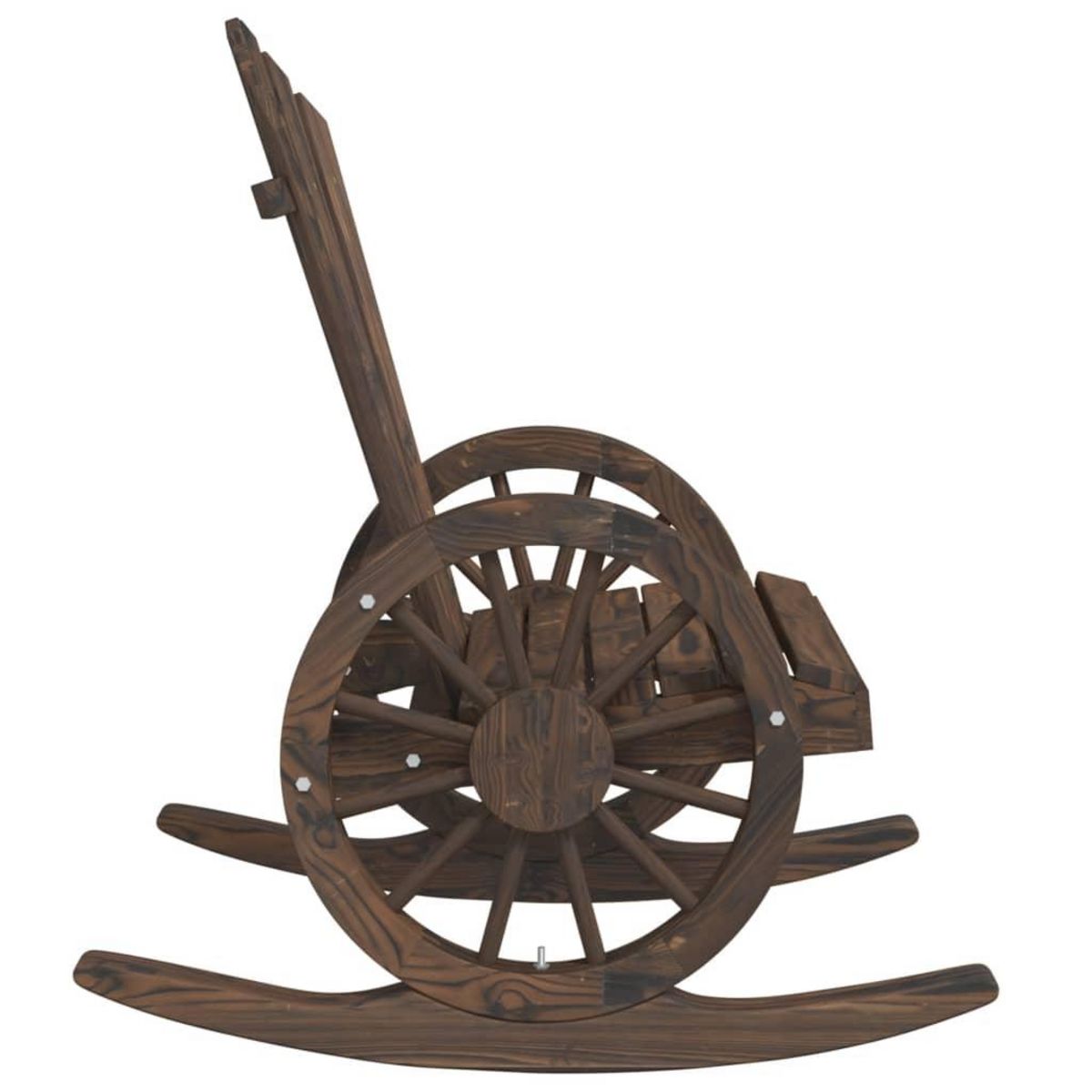 VIDAXL Chaise a bascule Adirondack bois de sapin massif