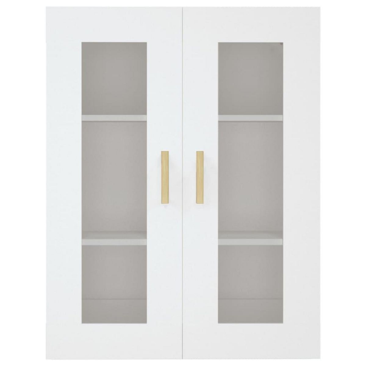 VIDAXL Armoire murale suspendue Blanc 69,5x34x90 cm