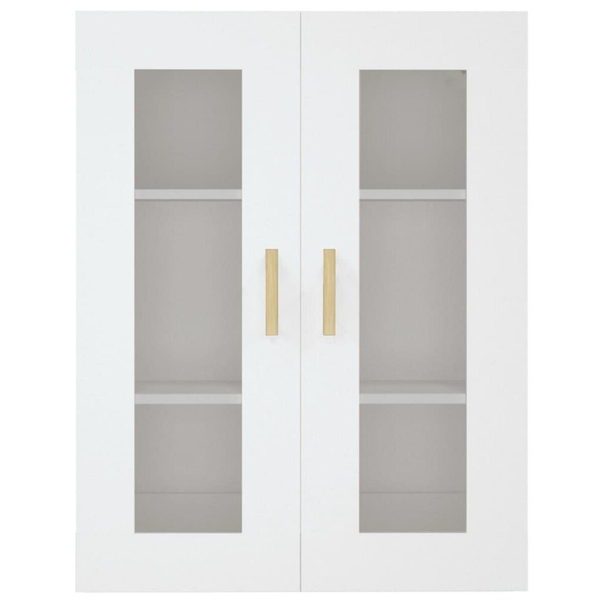 VIDAXL Armoire murale suspendue Blanc 69,5x34x90 cm