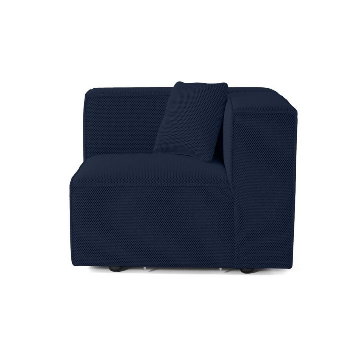 LISA DESIGN Arty - module d'assise gauche - en tissu mailles 3d