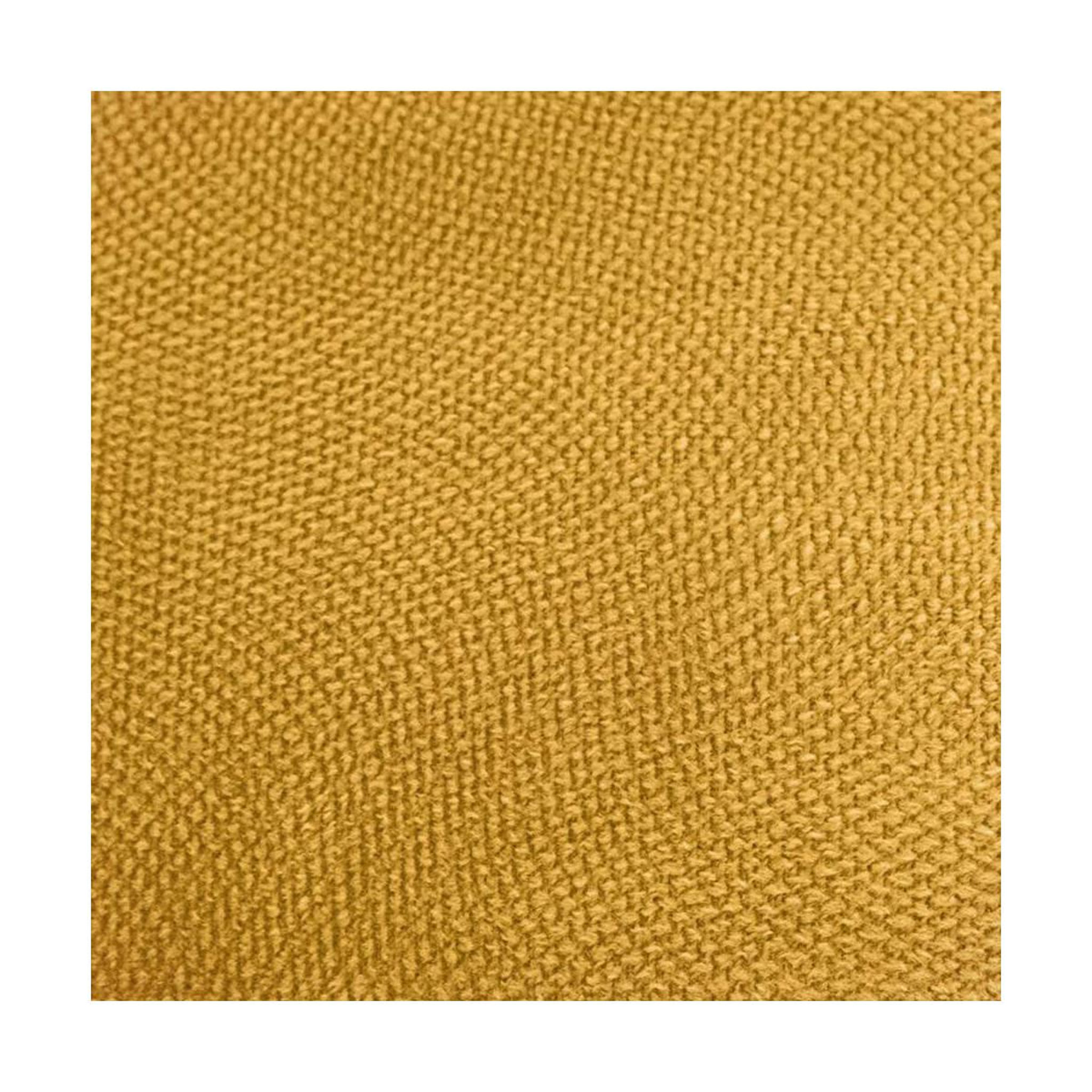 Voir la diapositive 4 : ATMOSPHERA Coussin déco déhoussable  lilou  55x55cm ocre