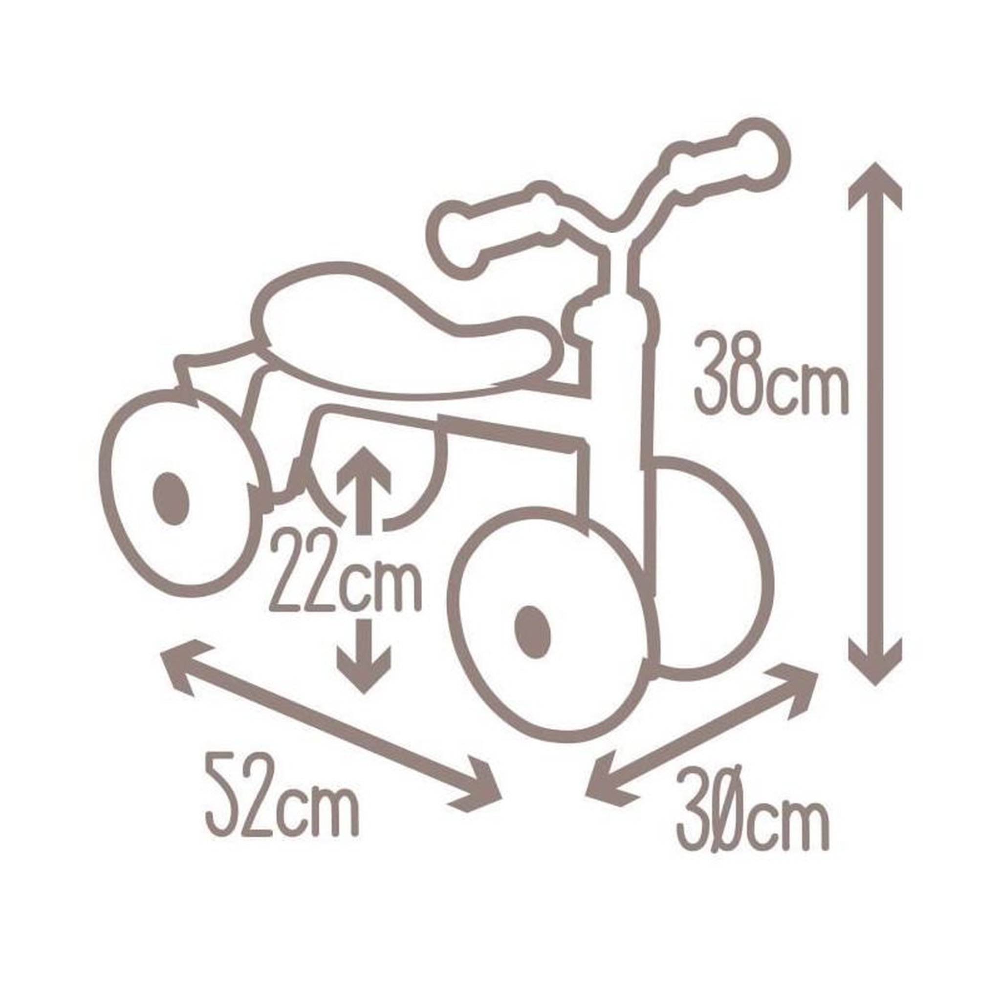 Voir la diapositive 5 : SMOBY Porteur Rookie Rose en métal pour enfant des 12 mois - Smoby