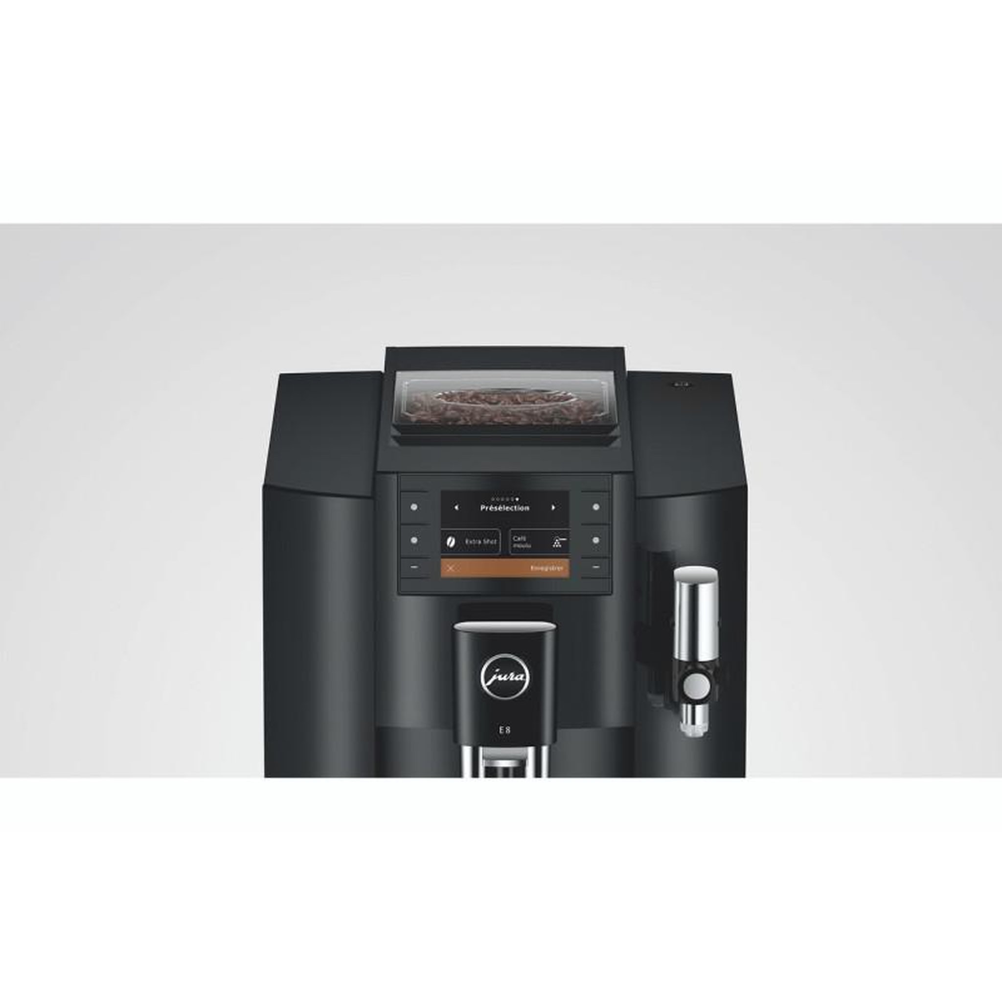 Voir la diapositive 5 : Jura Expresso avec broyeur Jura E8 Piano Black (EC)