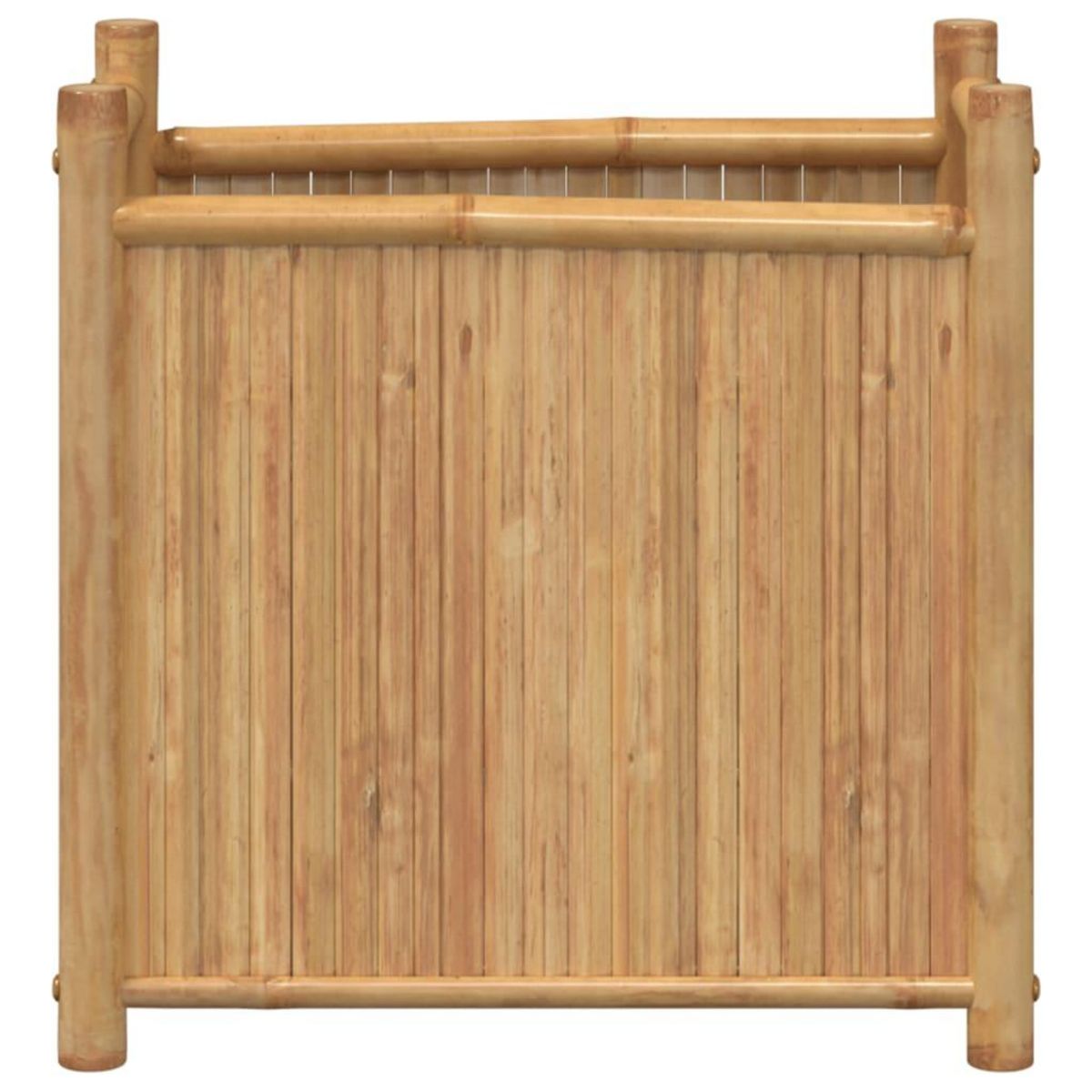 VIDAXL Jardiniere 50x30x50 cm bambou