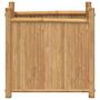 Voir la diapositive 4 : VIDAXL Jardiniere 50x30x50 cm bambou