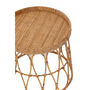 Voir la diapositive 4 : Paris Prix Lot de 2 Tables d'Appoint en Rotin  Sonny  50cm Naturel
